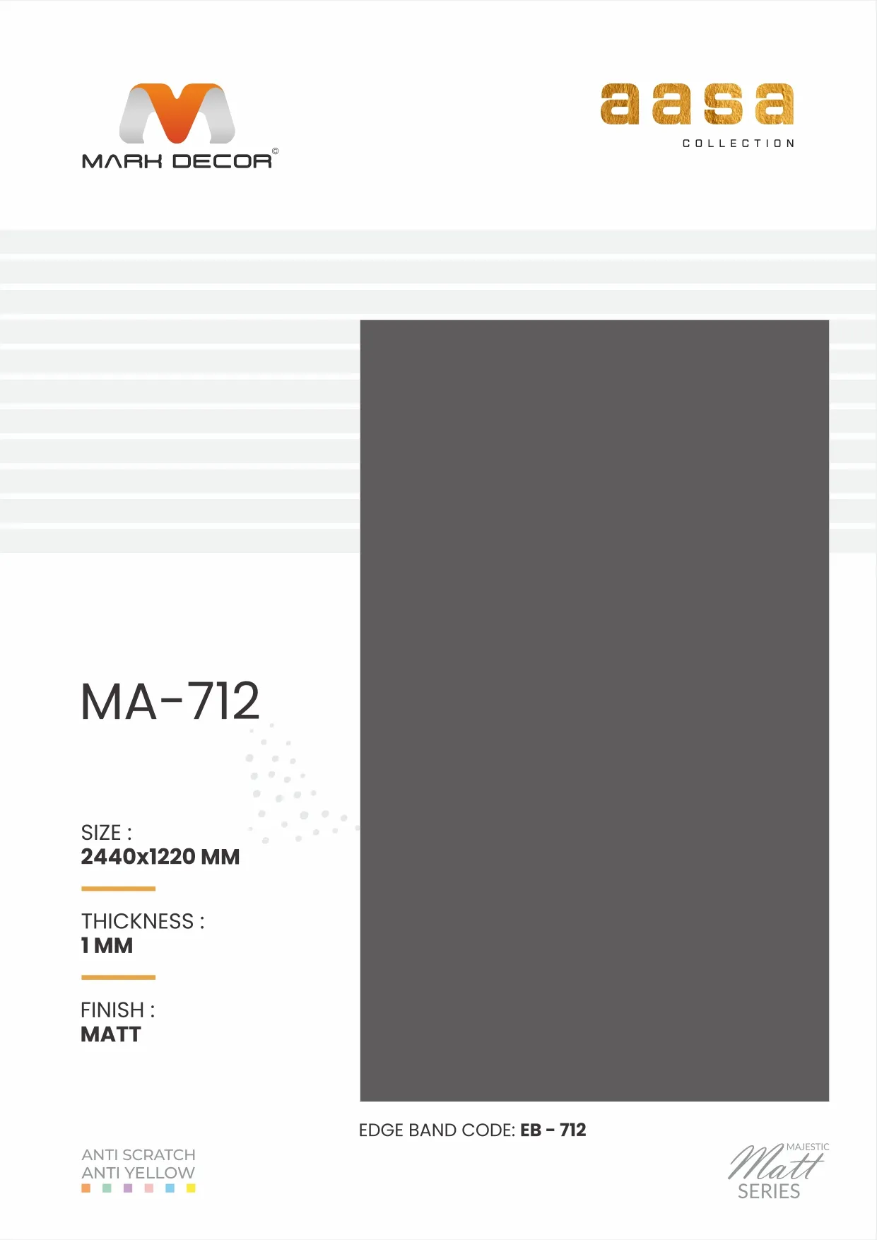 MA-712 AASA Panel Design